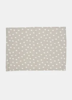 3 pack strofinacci con cestino in cotone a cuori