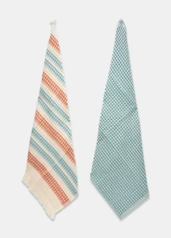 2 pack strofinacci da cucina in cotone