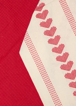 2 pack strofinacci in cotone stile rustico