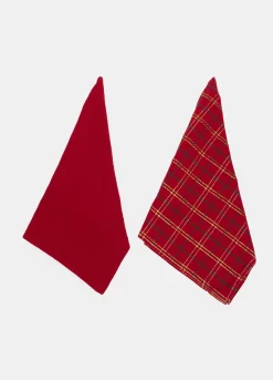 2 pack strofinacci in puro cotone