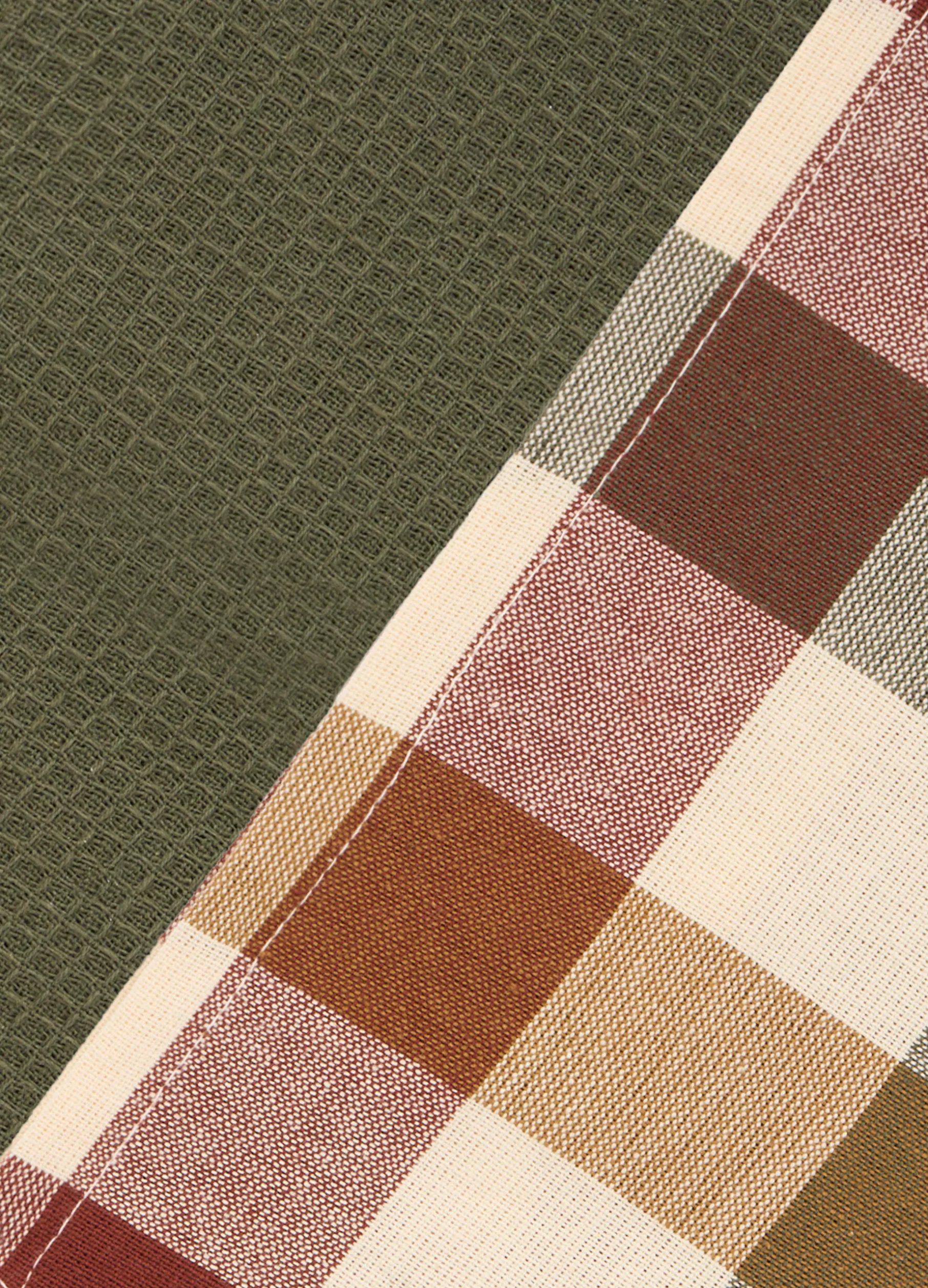 2 pack strofinacci in puro cotone a fantasia