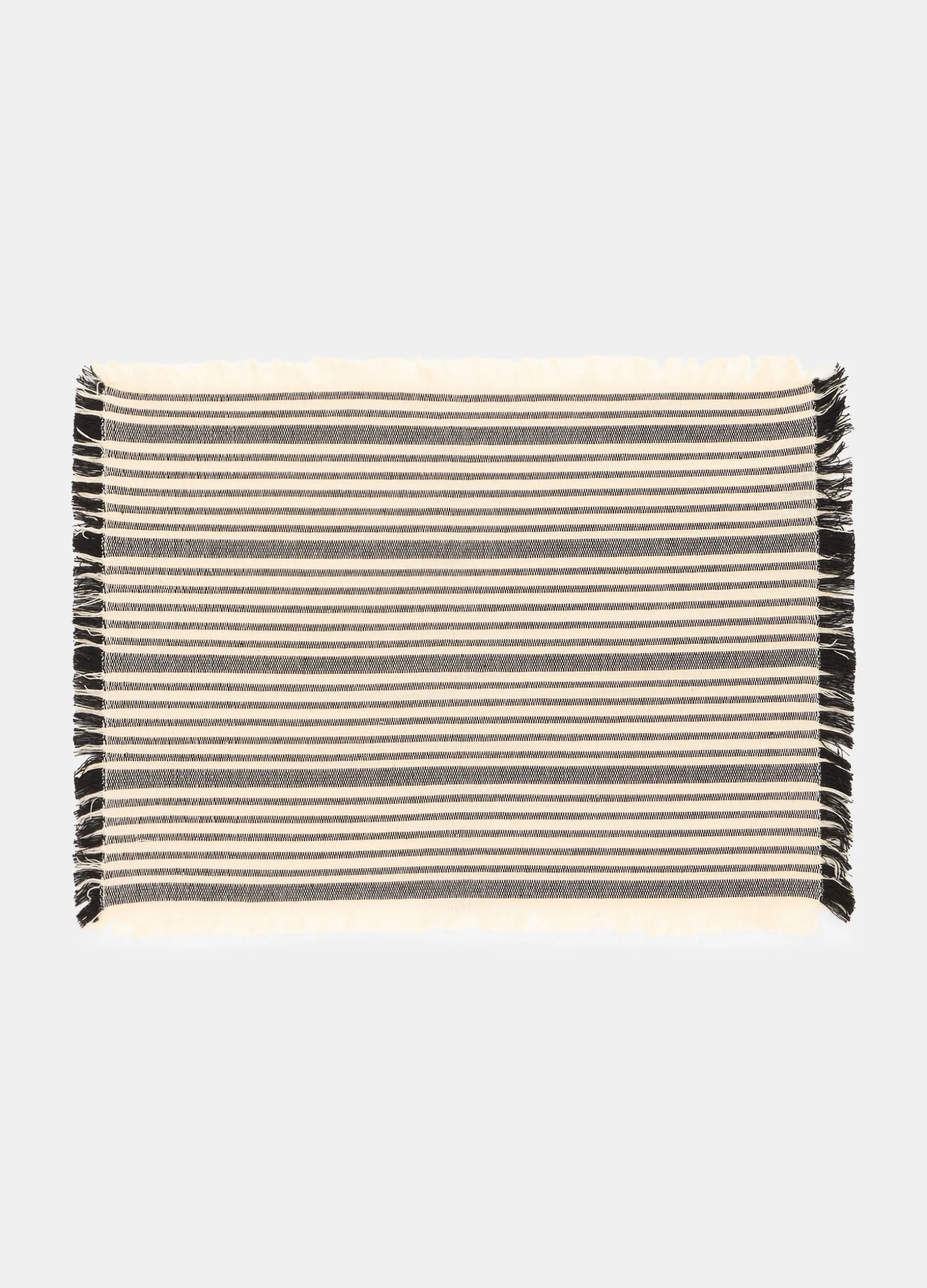 2 pack tovagliette rettangolari a righe