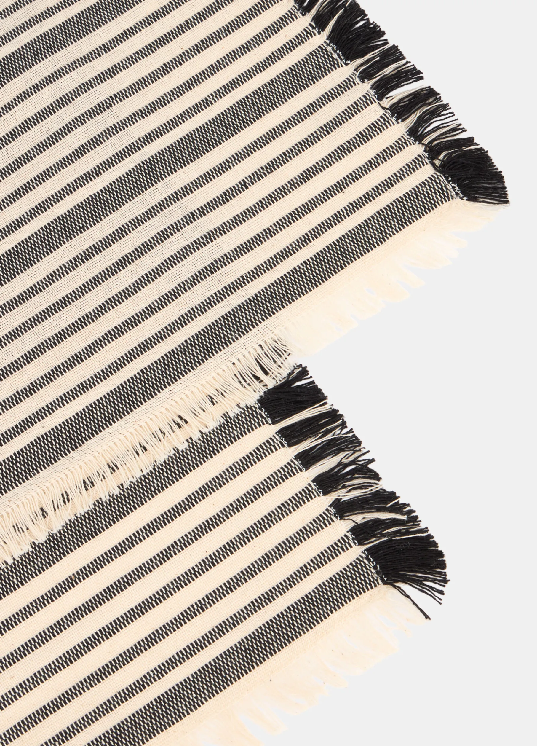 2 pack tovagliette rettangolari a righe