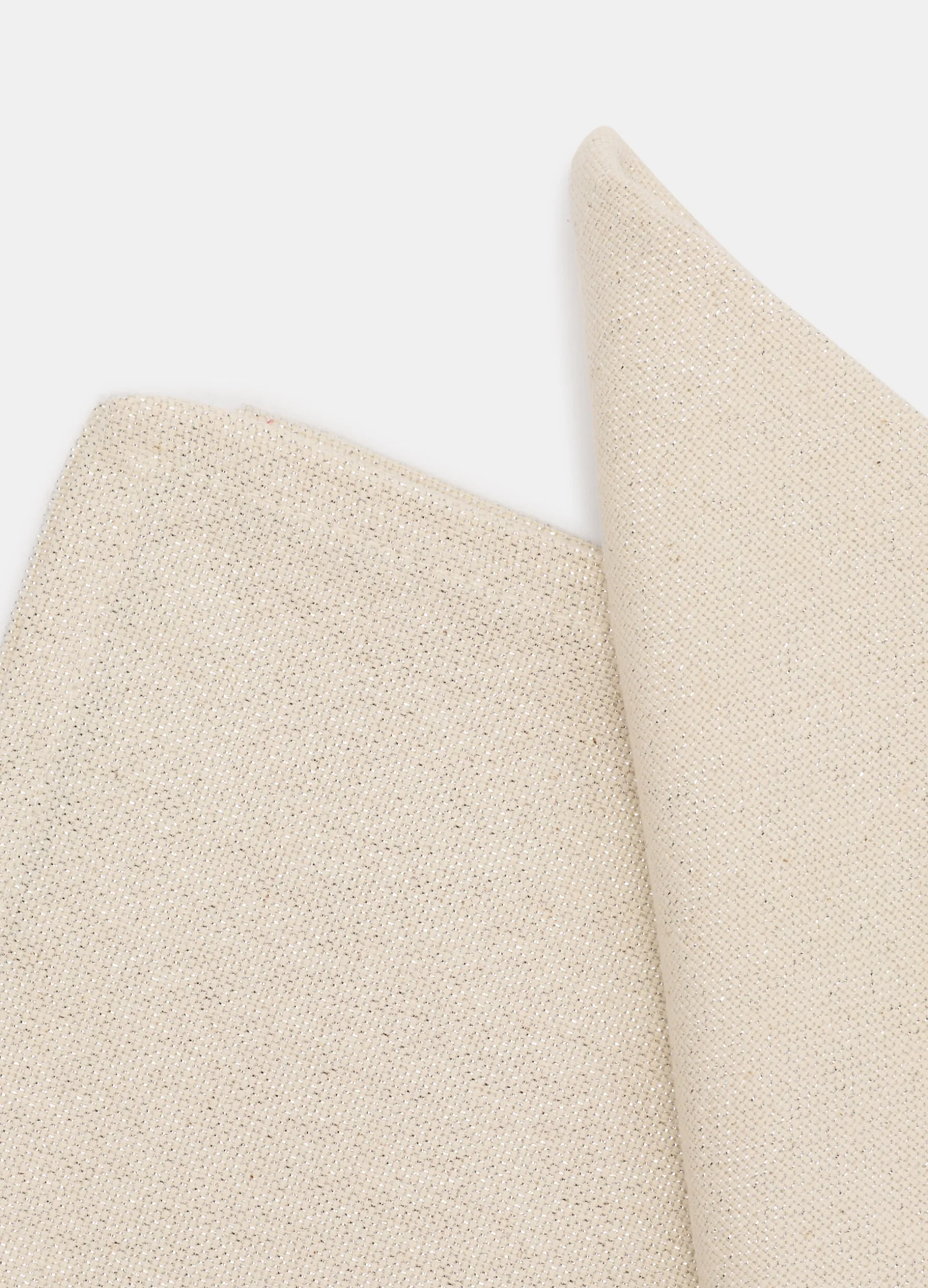 2 pack tovaglioli con motivo metallizzato