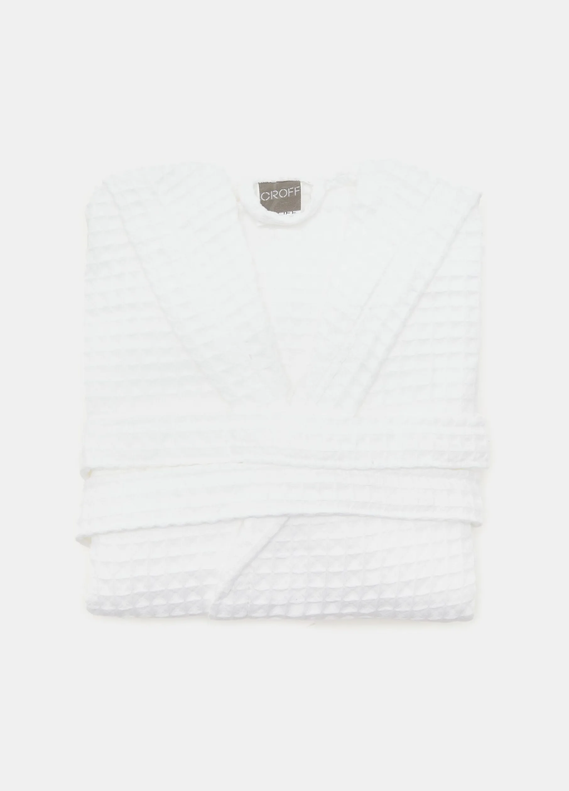 Accappatoio in puro cotone a nido d'ape Made in Portogallo