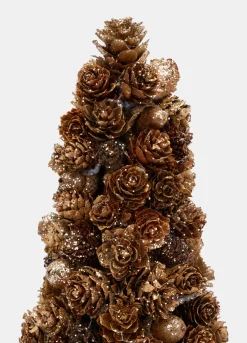 Alberello con pigne e ghiande