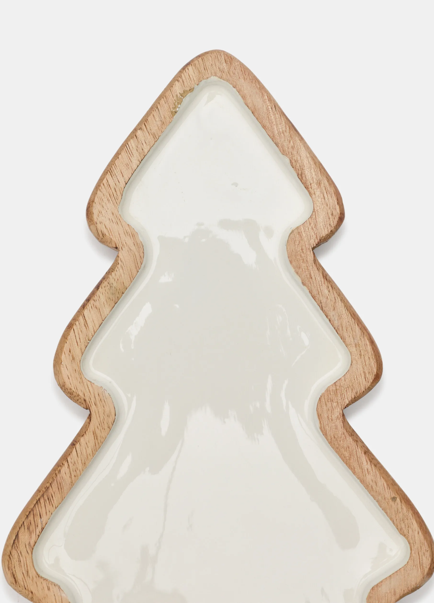 Albero di Natale in legno e smalto