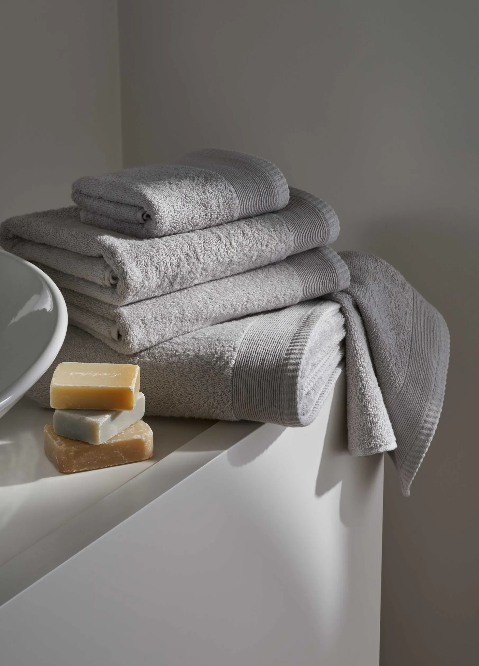 Asciugamano degli ospiti in puro cotone 520 gsm