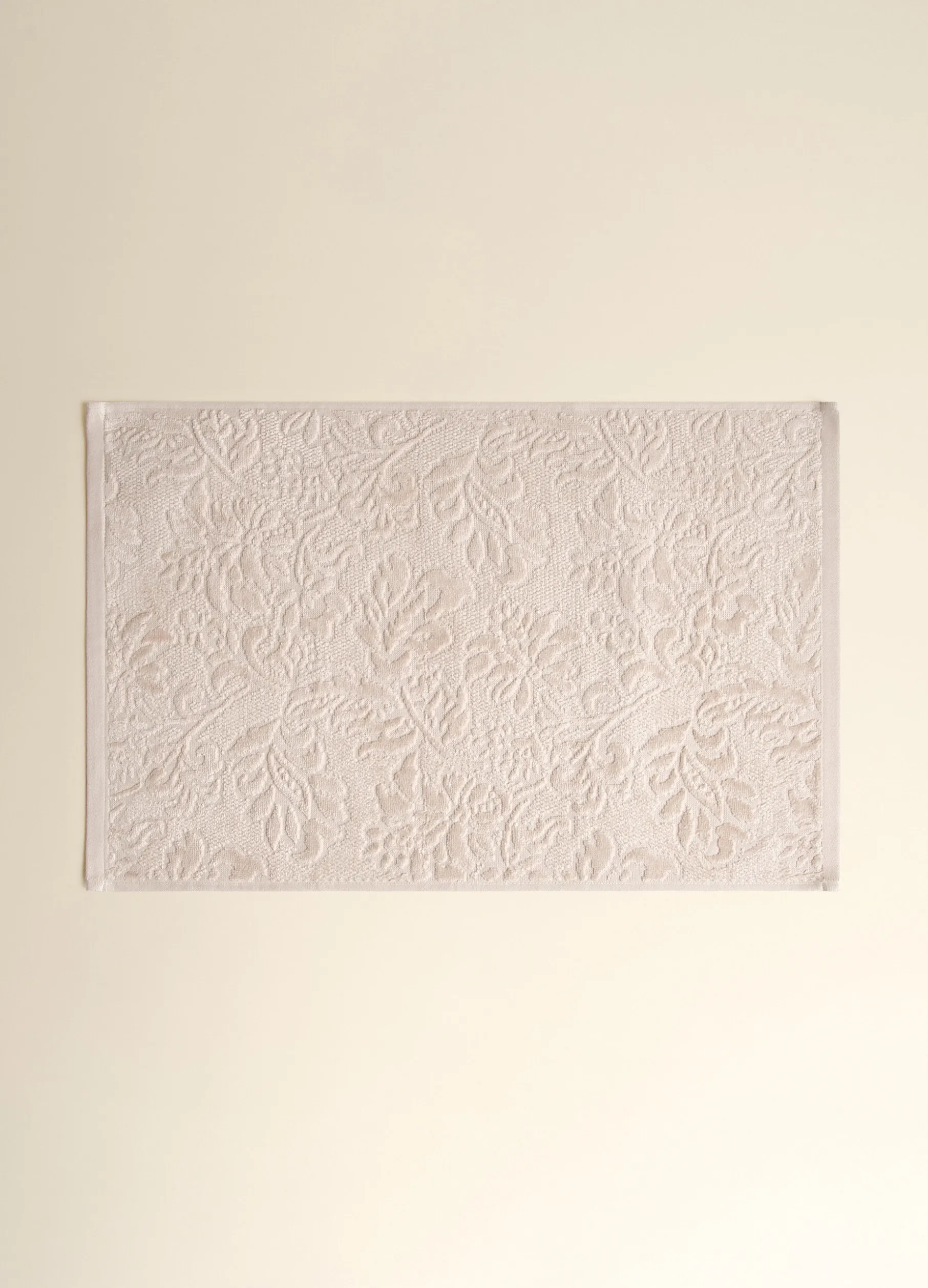 Asciugamano in puro cotone jacquard Made in Portugal