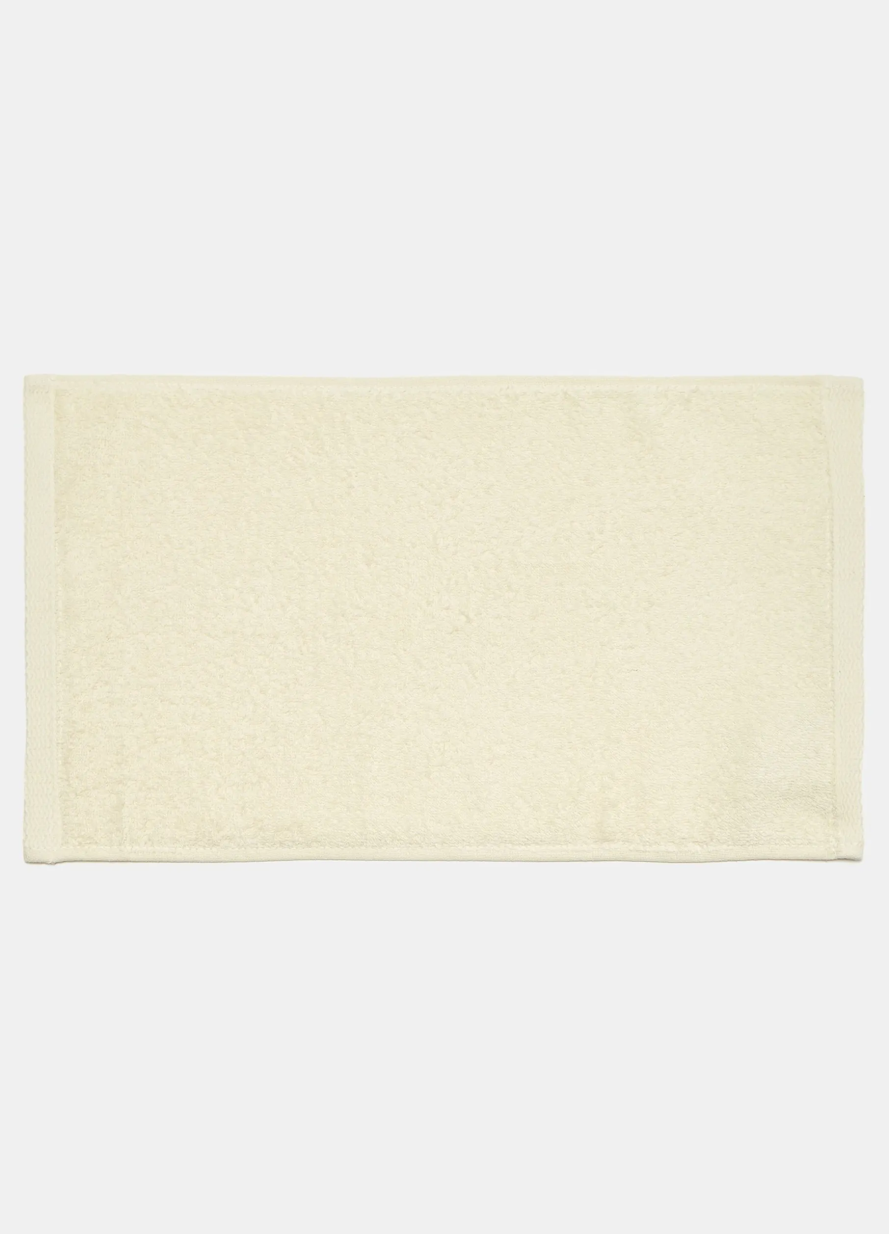 Asciugamano ospite in tinta unita puro cotone