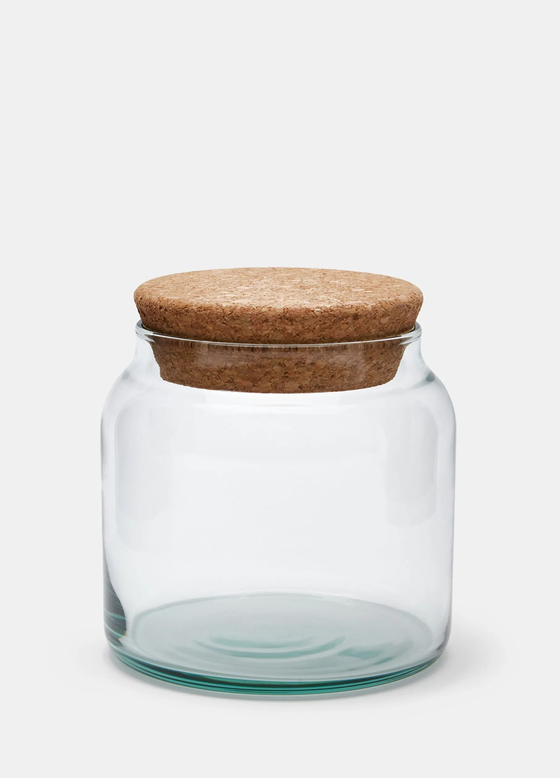 Barattolo contenitore per biscotti in vetro