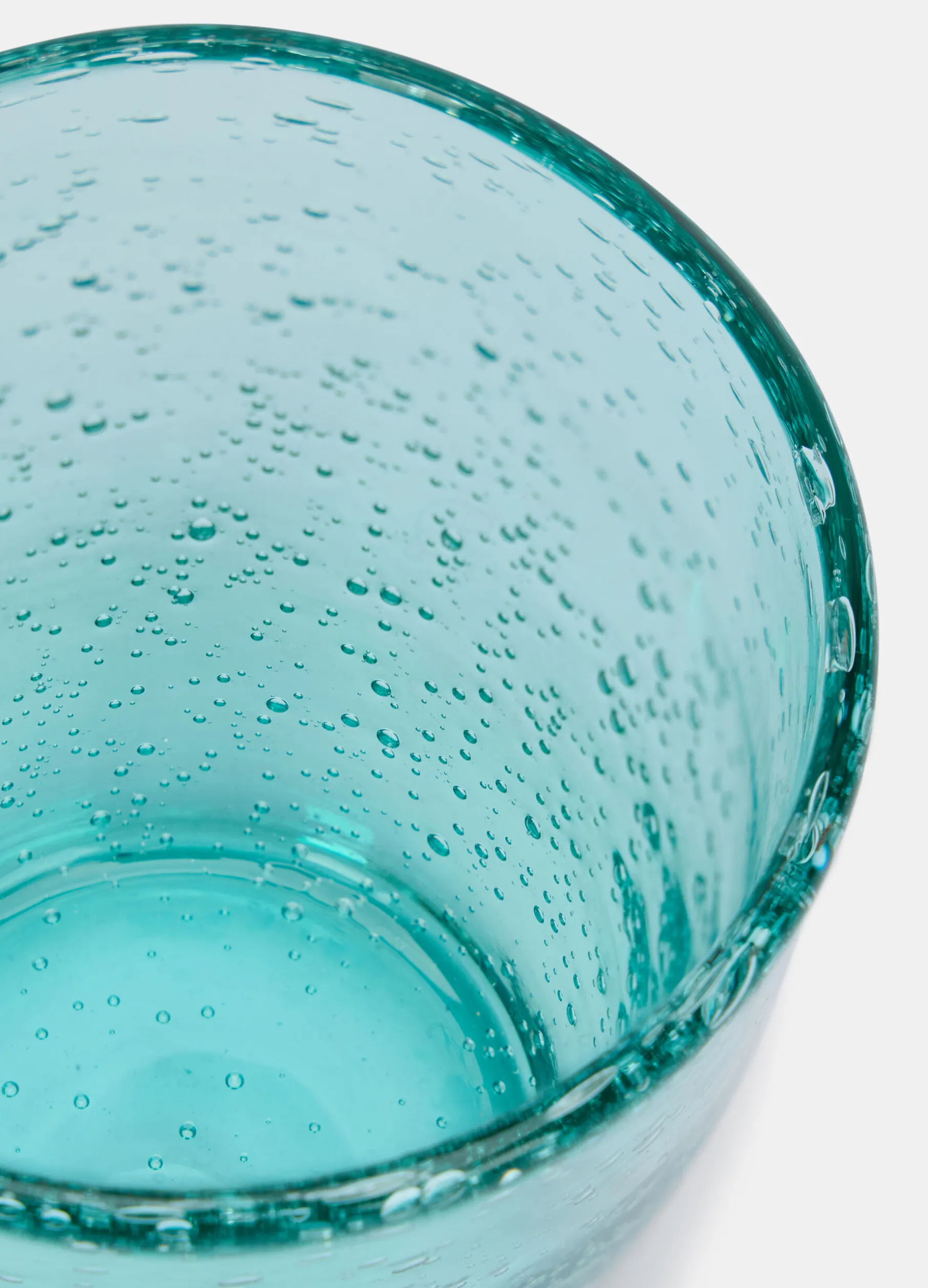 Bicchiere in vetro colorato