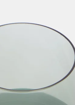 Bicchiere in vetro colorato