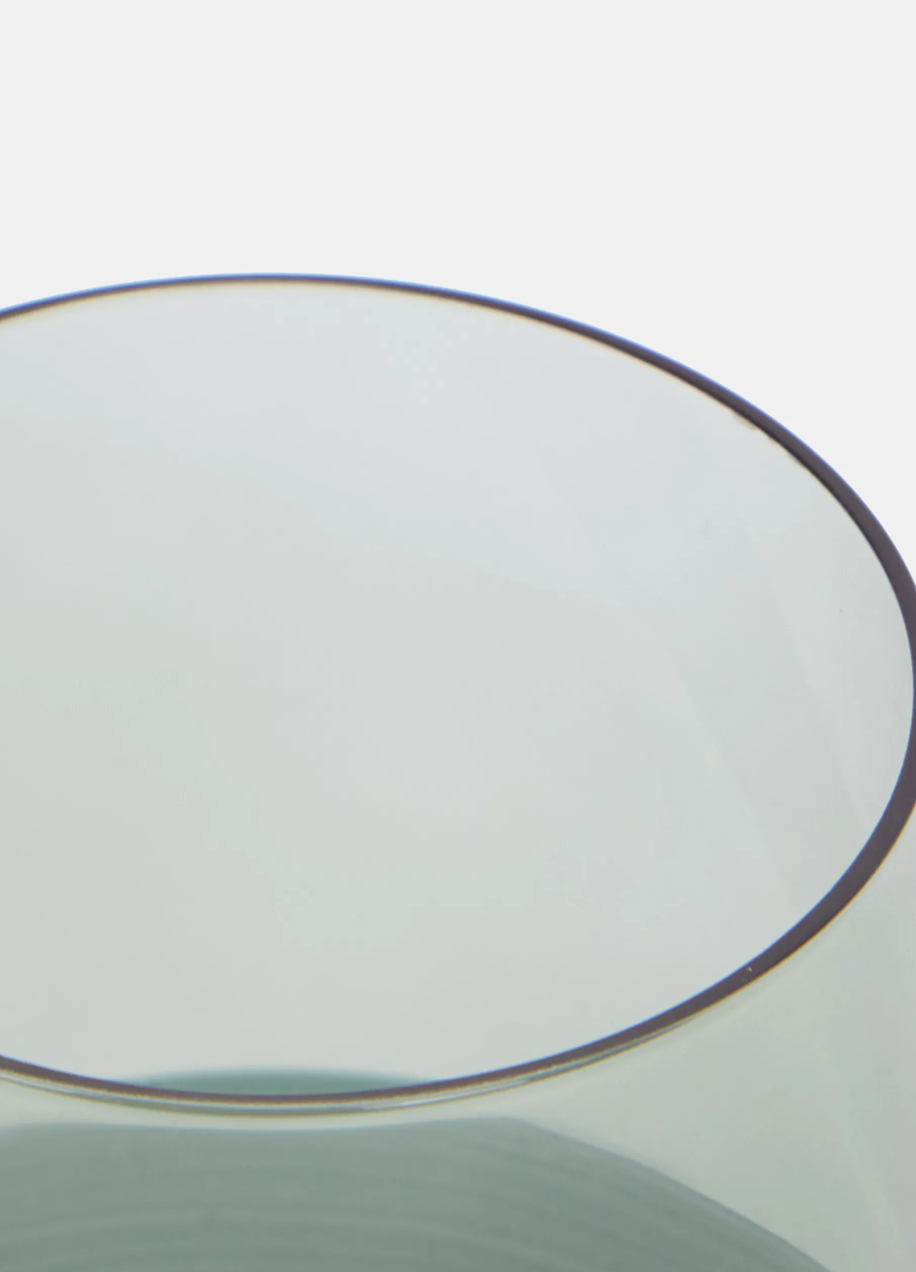 Bicchiere in vetro colorato