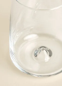 Bicchiere in vetro per acqua