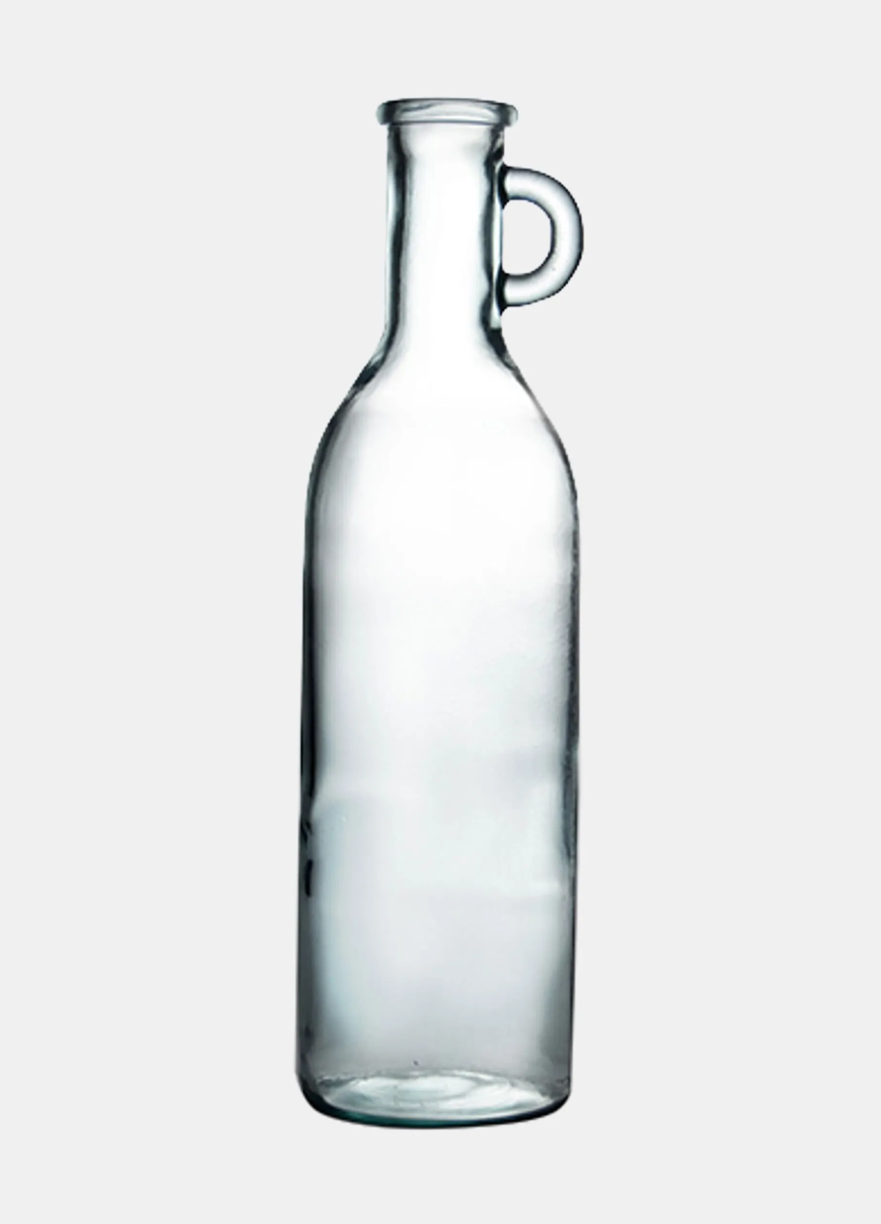 Bottiglione in vetro con manico Made in Italy