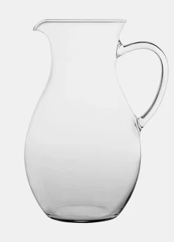 Brocca panciuta in vetro