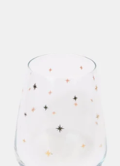 Calice con stelle dorate