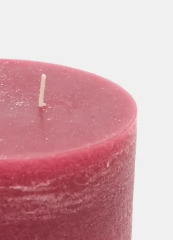 Candela rotonda a 3 stoppini