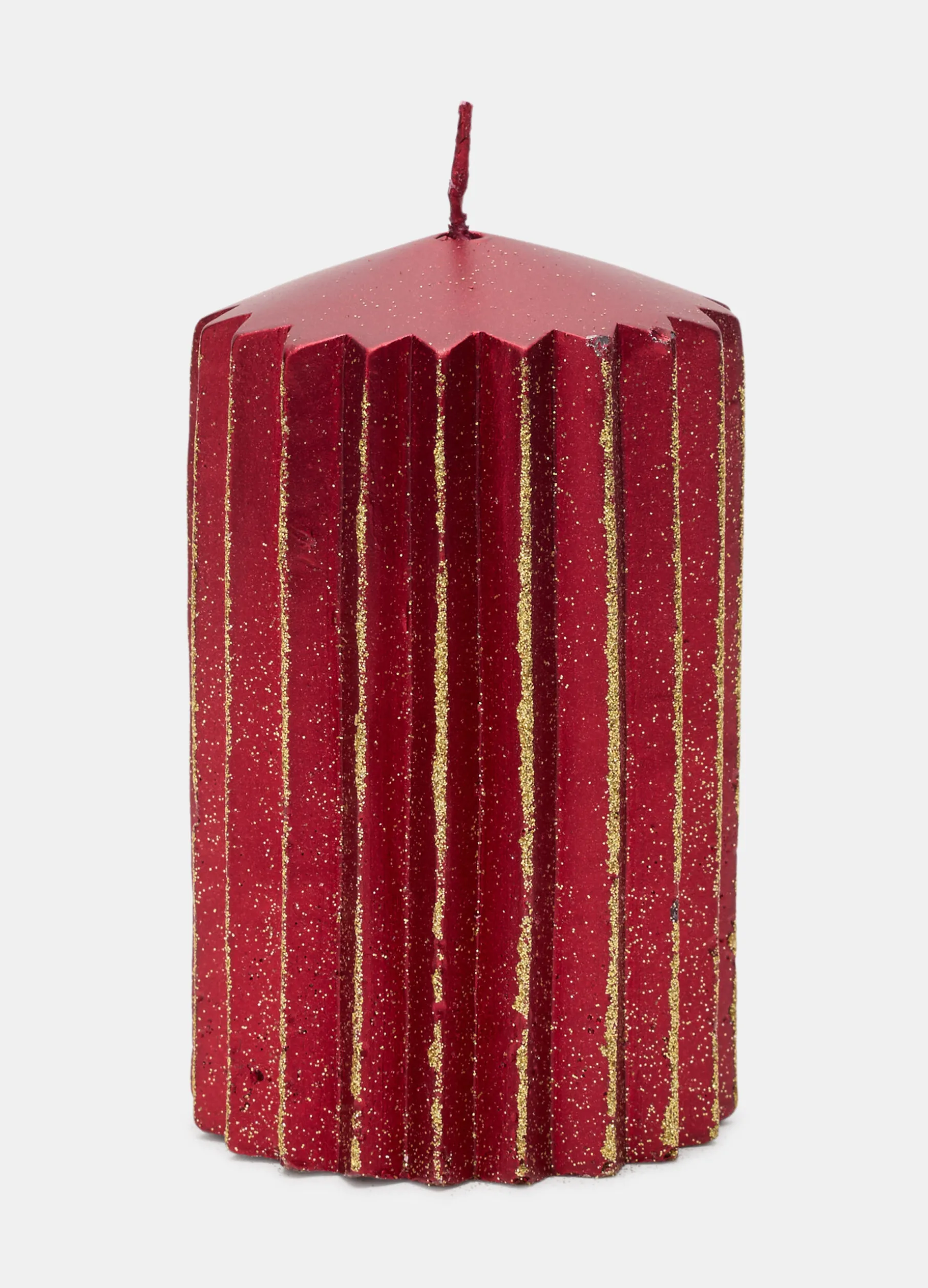 Candela rotonda scanalata