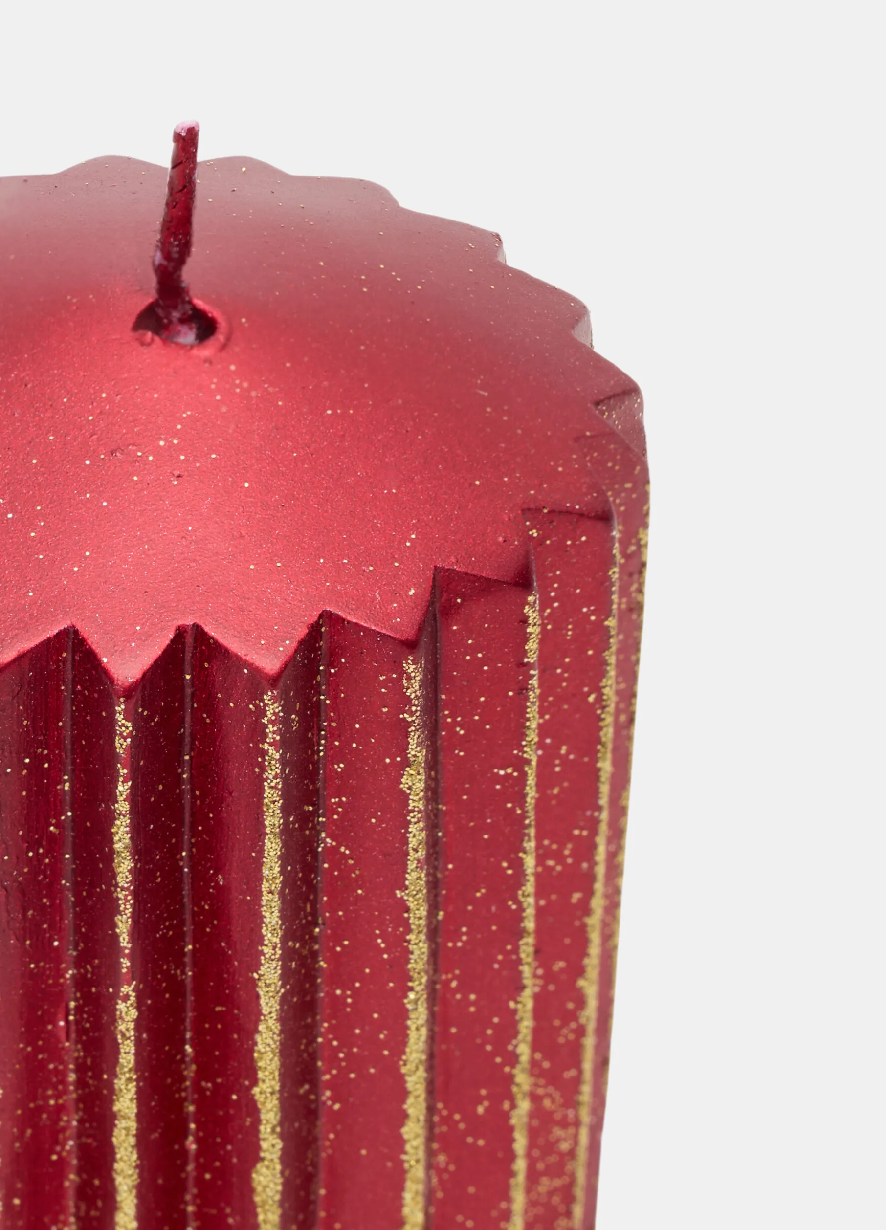 Candela rotonda scanalata