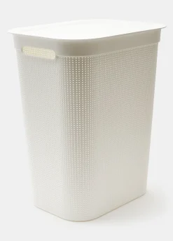 Cesta portabiancheria 50 litri tinta unita