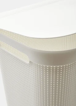 Cesta portabiancheria 50 litri tinta unita