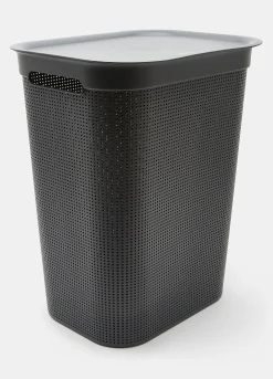 Cesta portabiancheria da 50 litri tinta unita