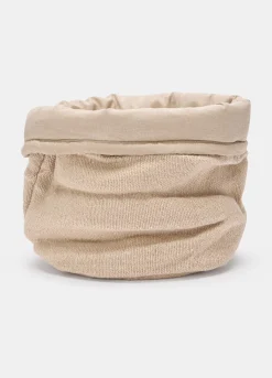 Cestino portapane in misto lino