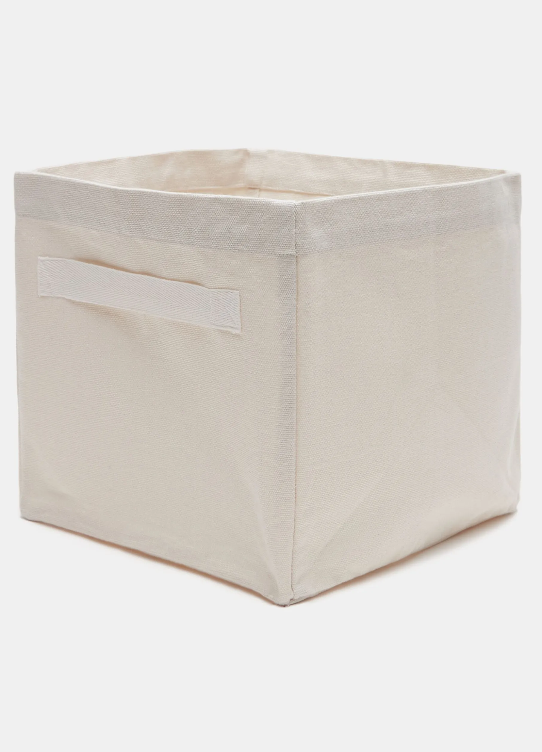 Cesto con manici in puro cotone