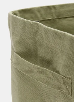 Cesto in puro cotone tinta unita