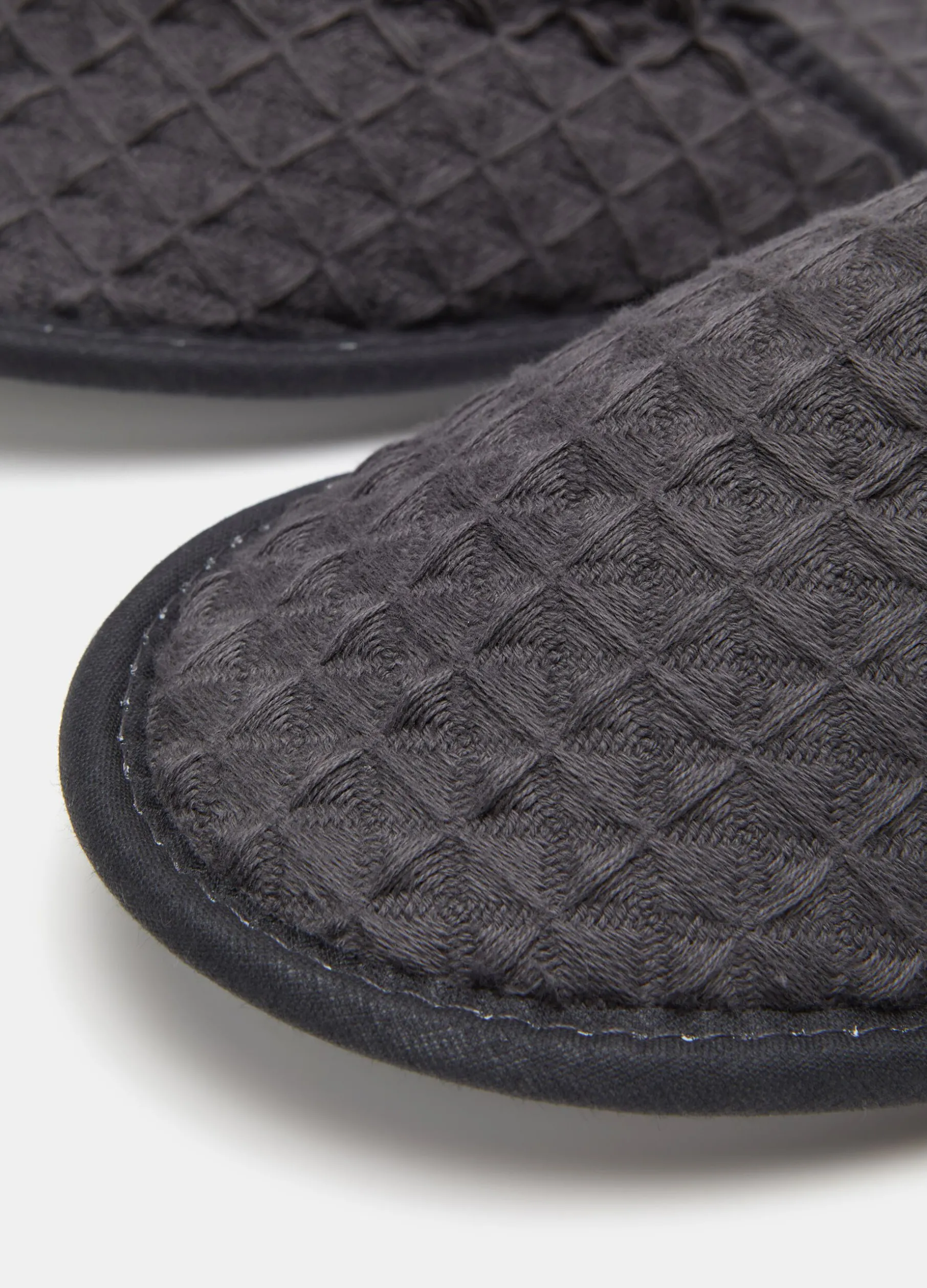 Ciabatte a nido d'ape in puro cotone