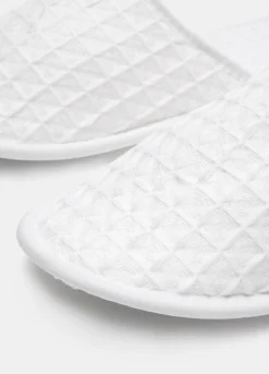 Ciabatte nido d'ape di puro cotone