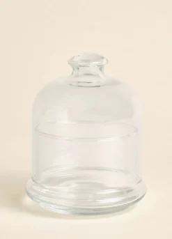 Contenitore in vetro con cupola