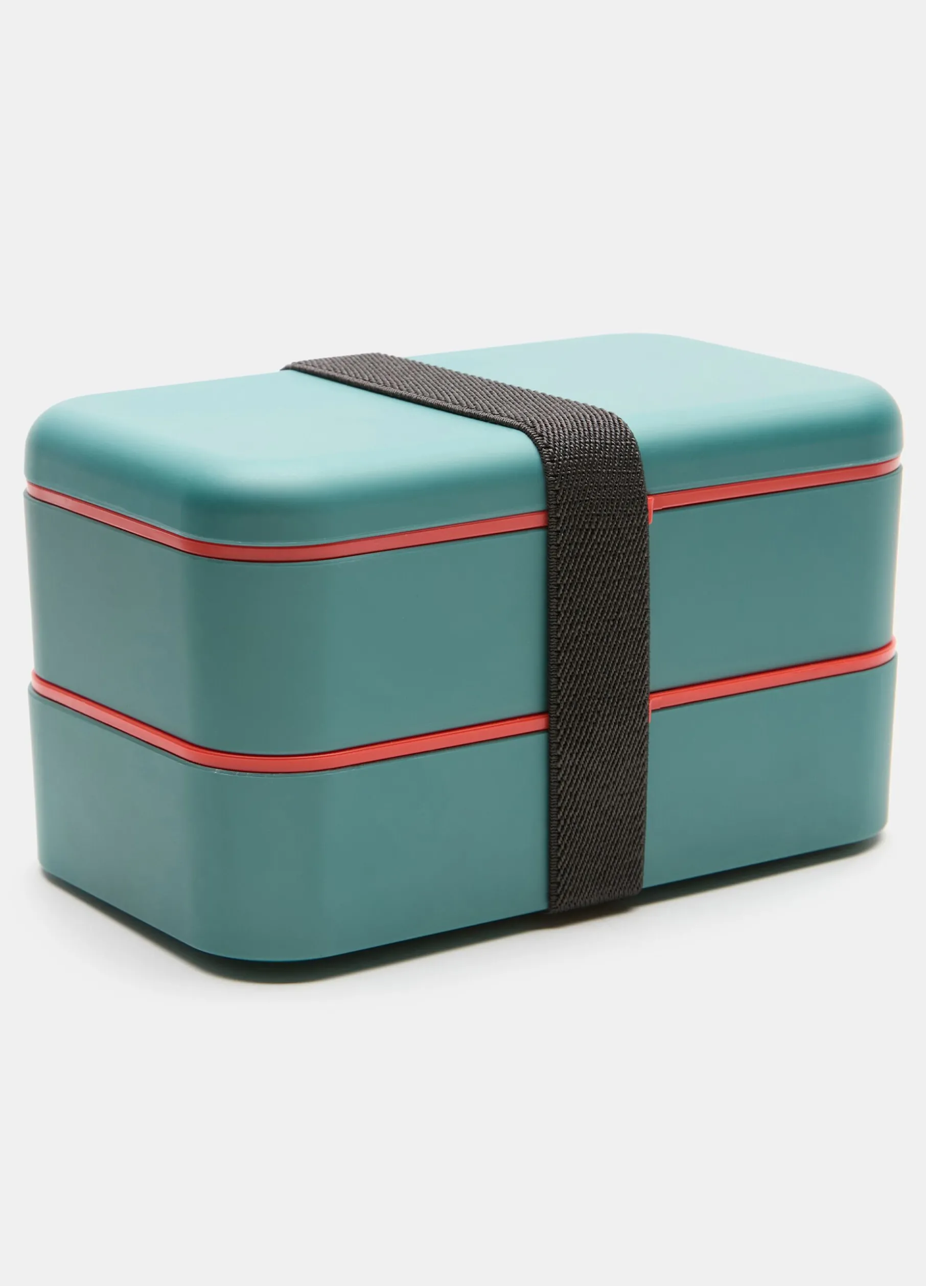 Contenitore porta pranzo doppio scomparto in bioplastica