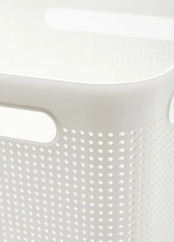 Contenitore traforato tinta unita