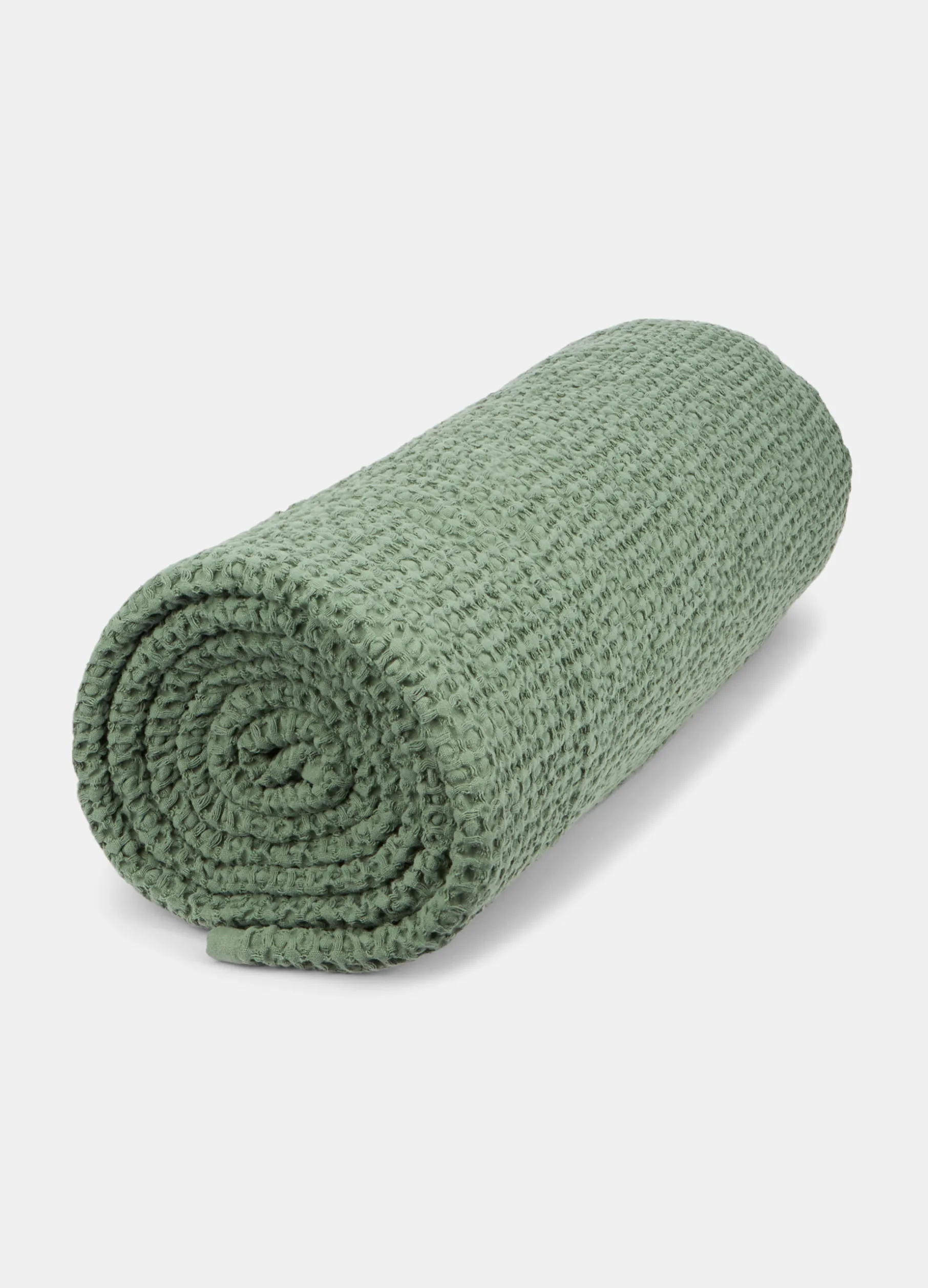 Coperta singola in cotone a nido d'ape