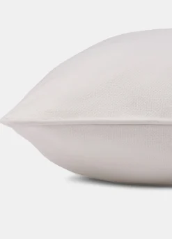 Copricuscino in puro cotone tinta unita