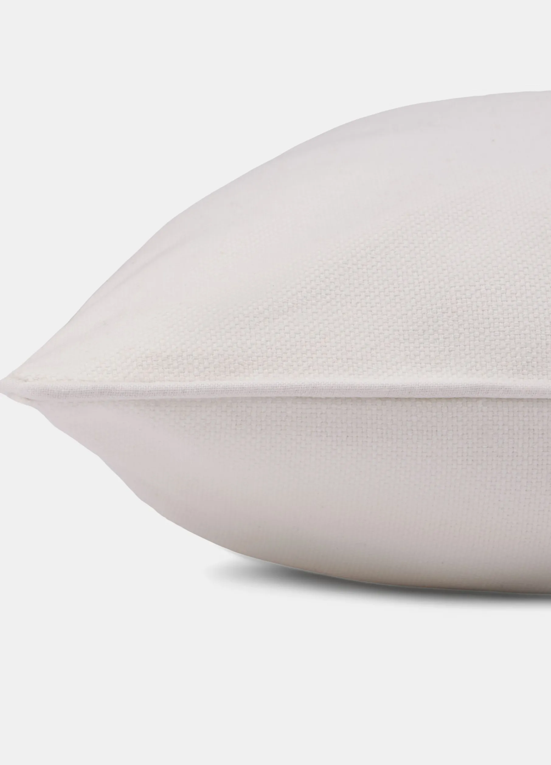 Copricuscino in puro cotone tinta unita