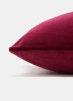 Copricuscino in velluto di cotone