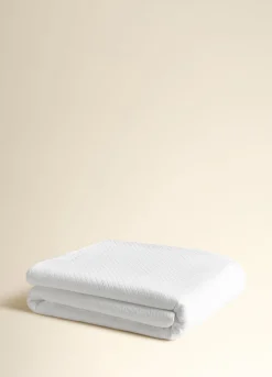 Copriletto a 2 piazze in puro cotone