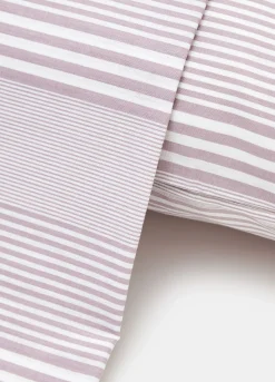 Copripiumino in puro cotone a righe