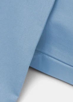 Copripiumino matrimoniale di puro cotone tinta unita