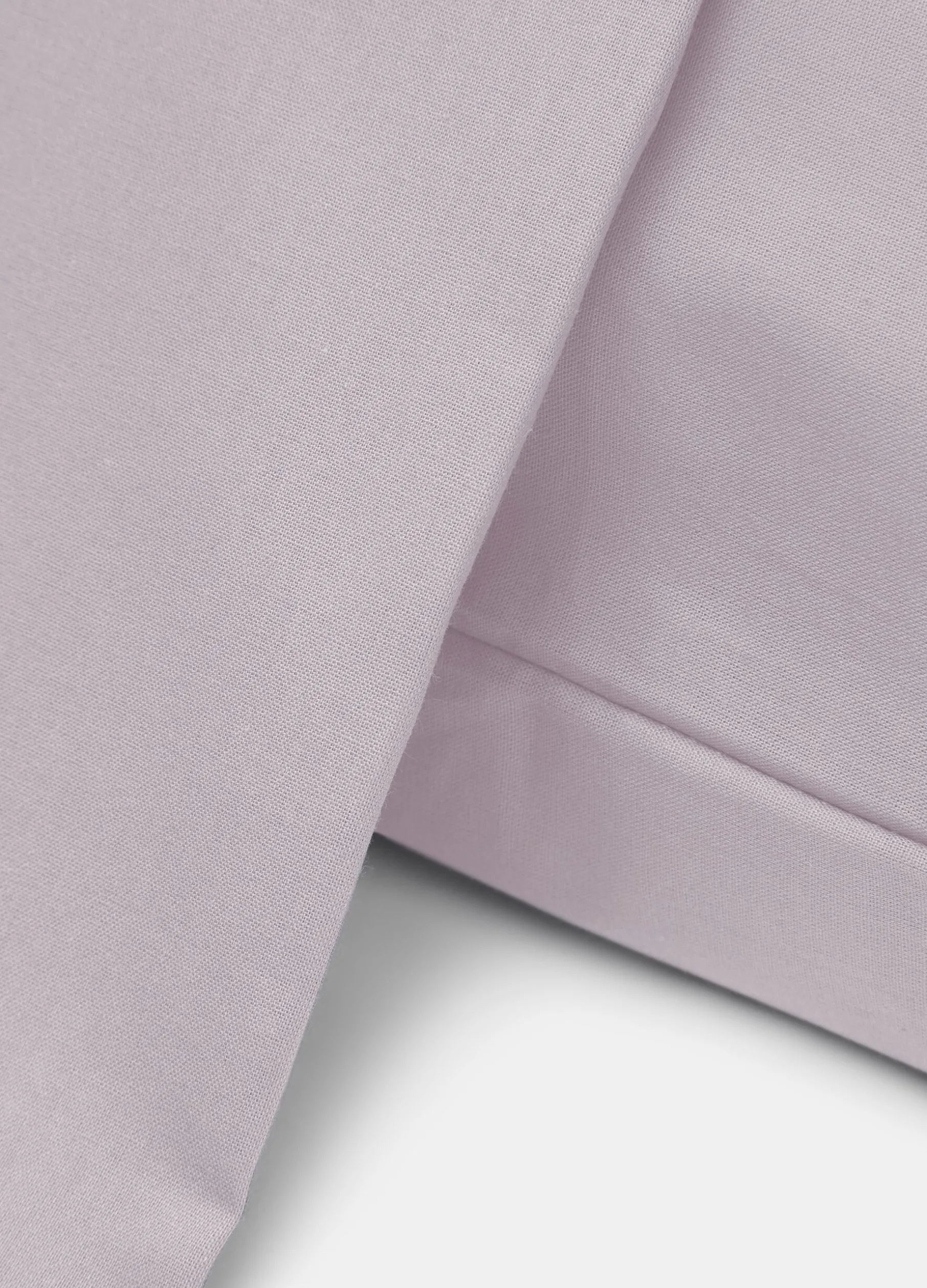 Copripiumino matrimoniale in puro cotone in tinta unita