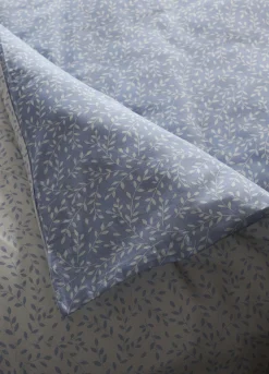 Copripiumino reversibile e 2 piazze di puro cotone