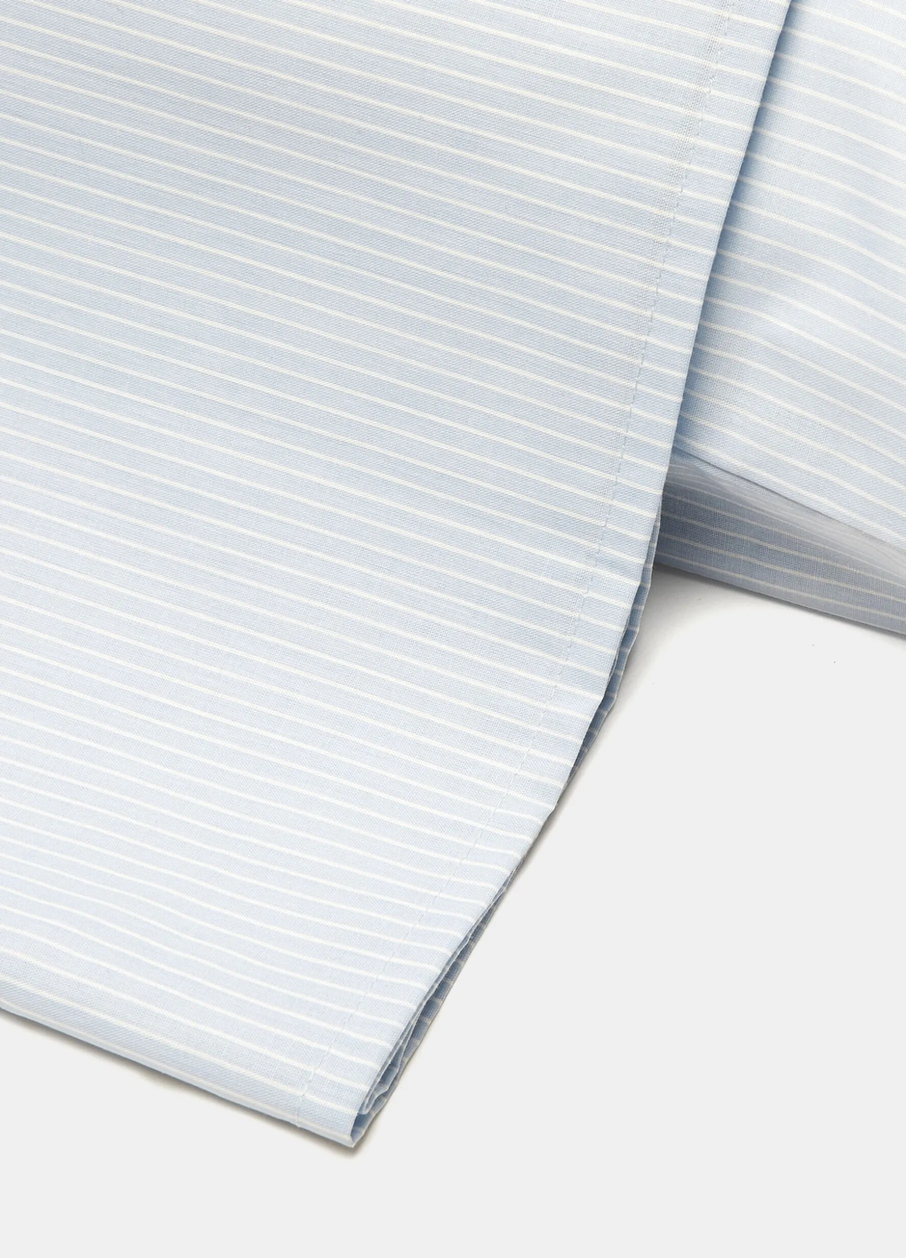 Copripiumino singolo cotone micro righe