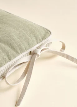 Cuscino coprisedia a righe quadrato