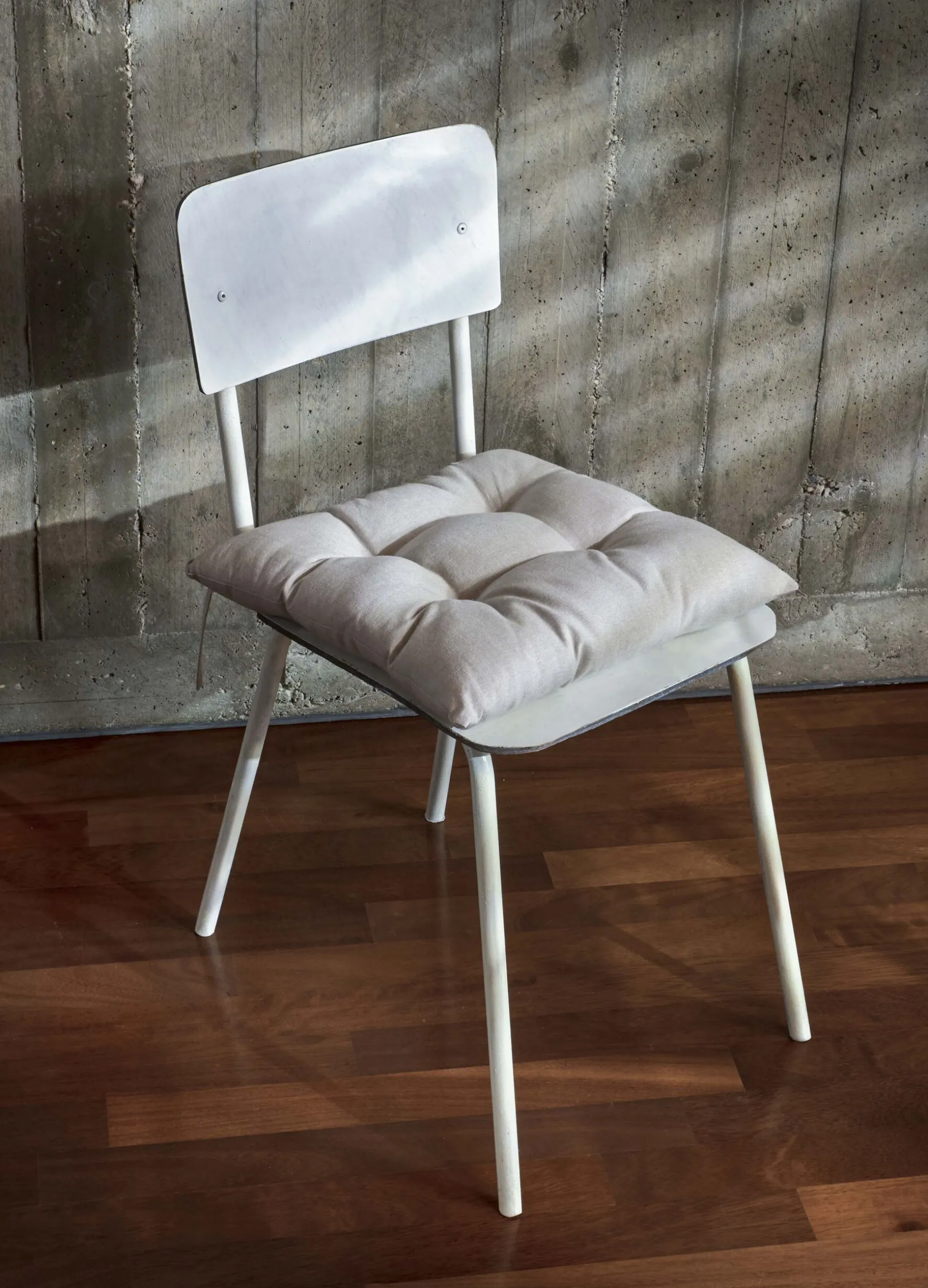 Cuscino coprisedia quadrato trapuntato