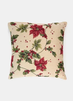 Cuscino imbottito con motivo jacquard