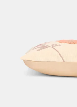 Cuscino imbottito con ricamo